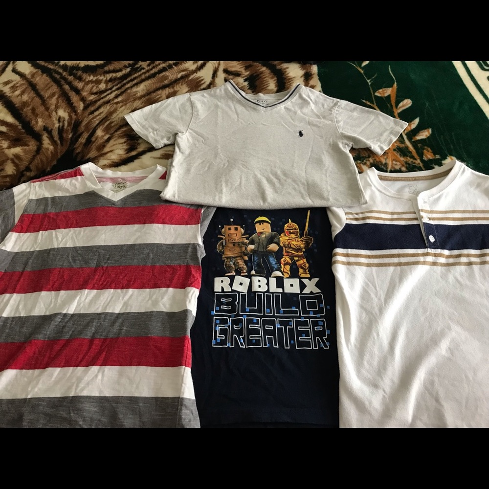 Lot of 4 Boy Shirts